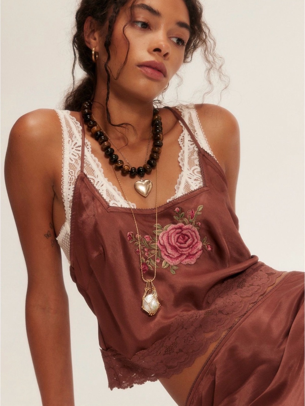 Savino maxi skirt set; Free People